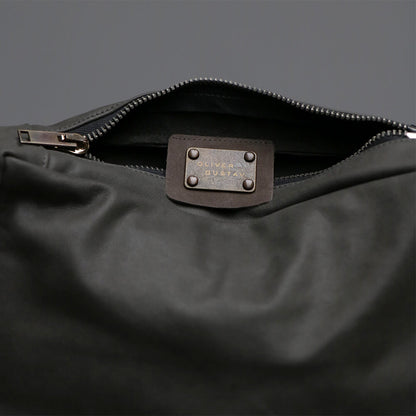 Calfskin Leather Toiletry Bag - Small