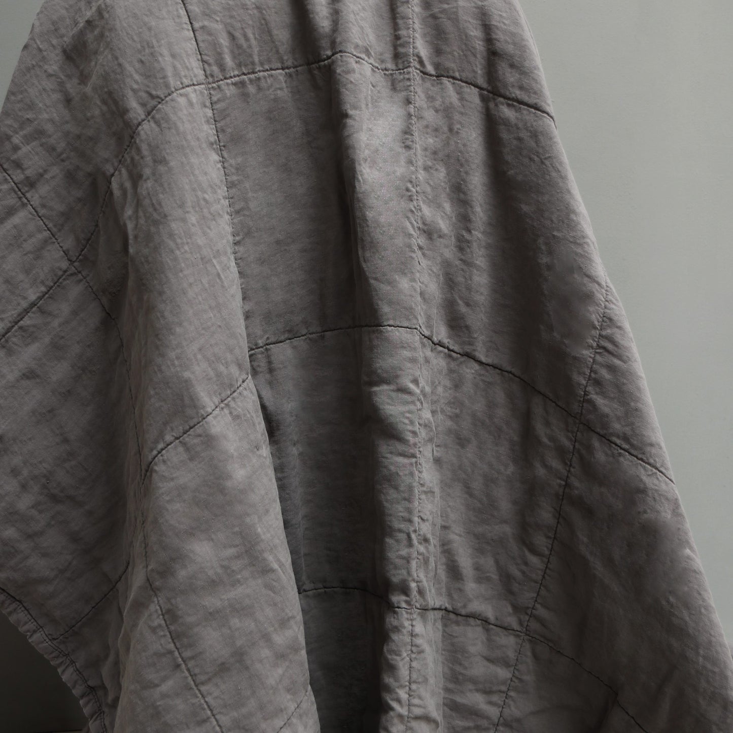 Quilted blanket high quality linen by Society Limonta at Studio Oliver Gustav. Bedroom interior design