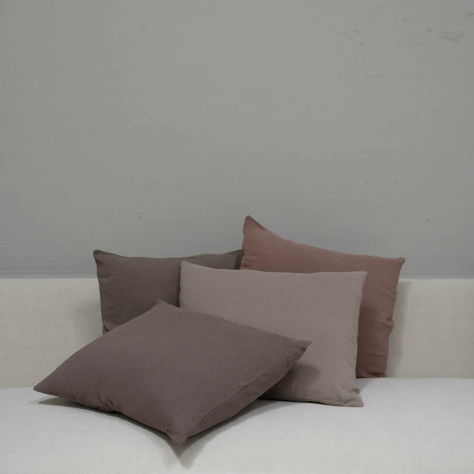 Society Limonta cushions in to quality linen