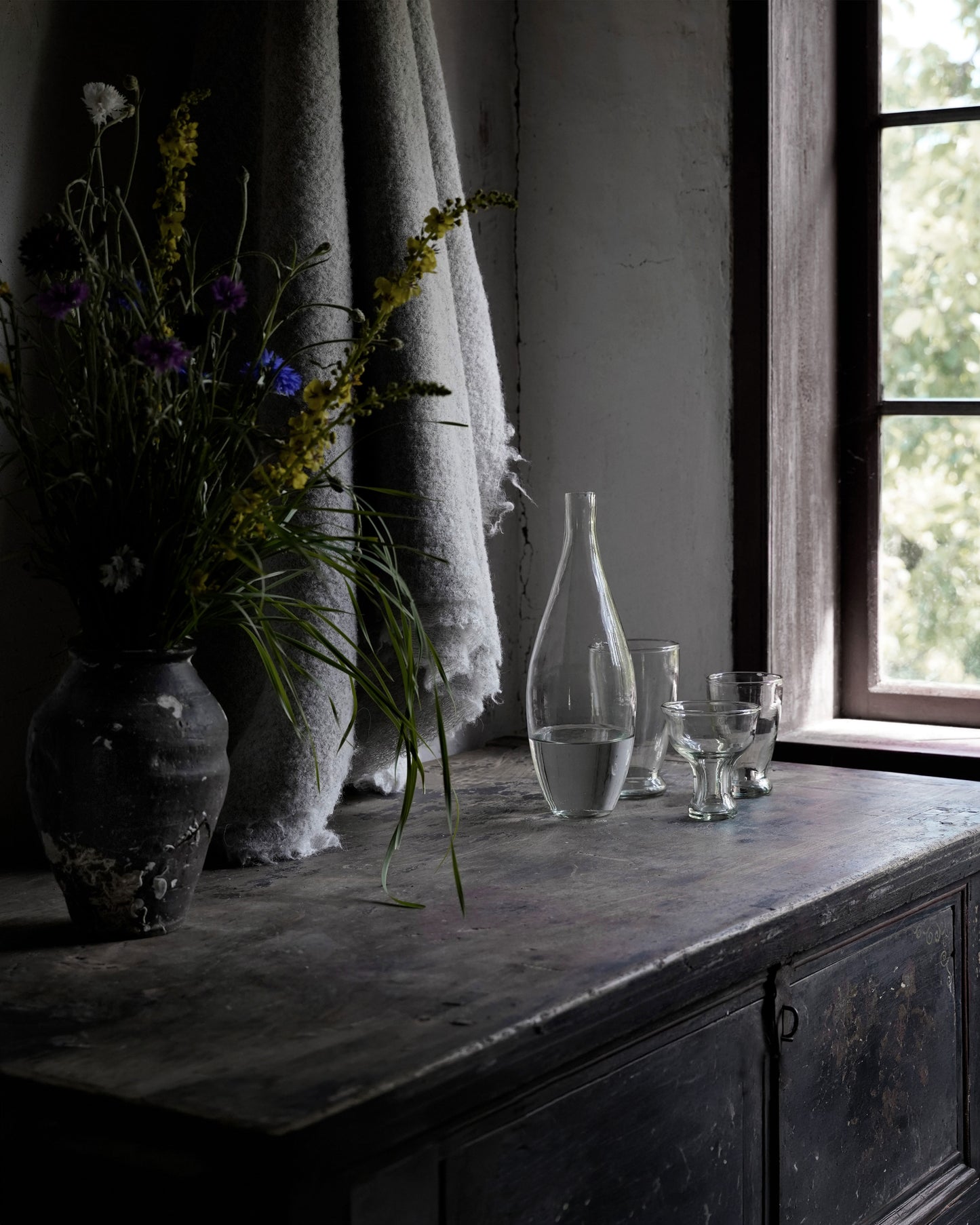 "Clear Glassware Bottle" by Oliver Gustav