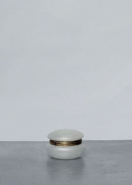 Early 19th Century French Opaline Glass Box #2