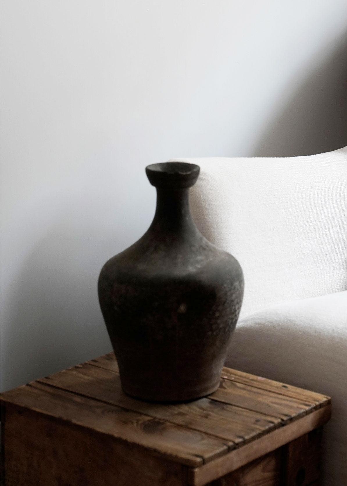 Old Asian Wine Bottle