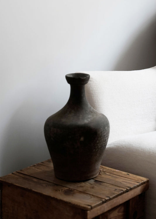 Old Asian Wine Bottle