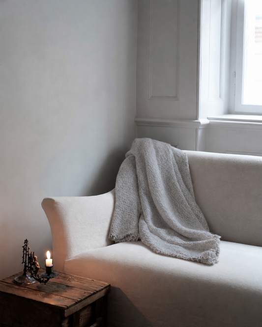 Alpaca Throw - Mastice