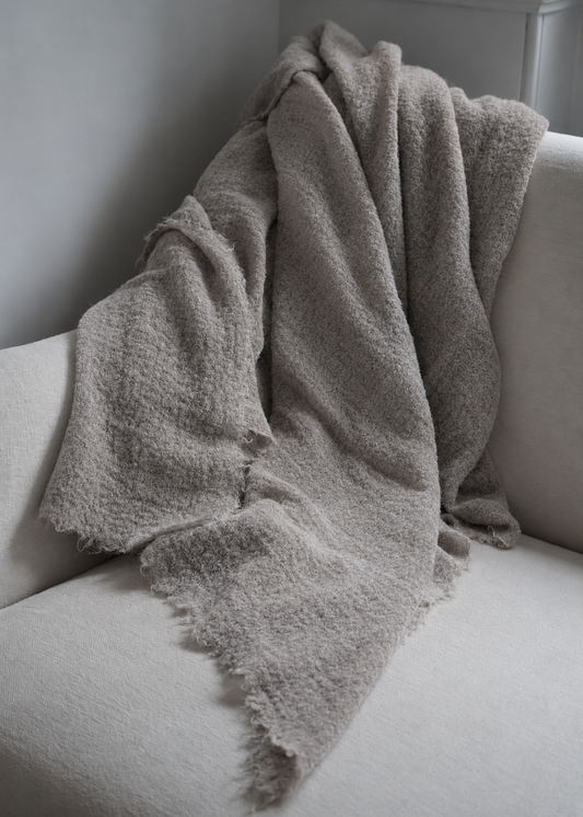 Alpaca Throw - Perla