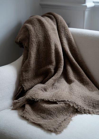 Alpaca Throw - Moscata