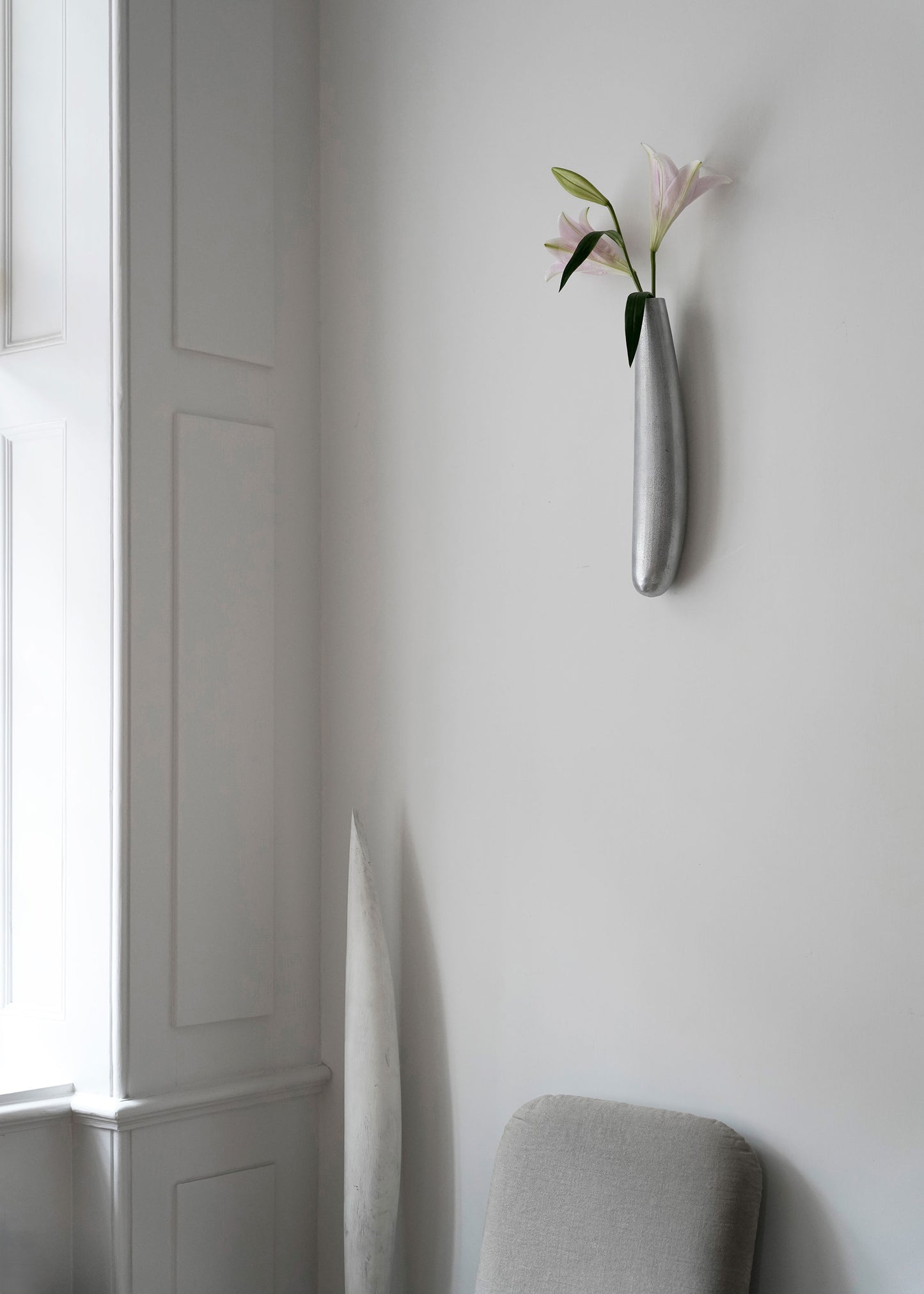 Aluminium-Wandskulptur