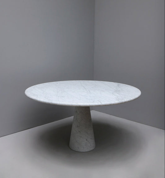 ‘M’ MARBLE TABLE BY ANGELO MANGIAROTTI