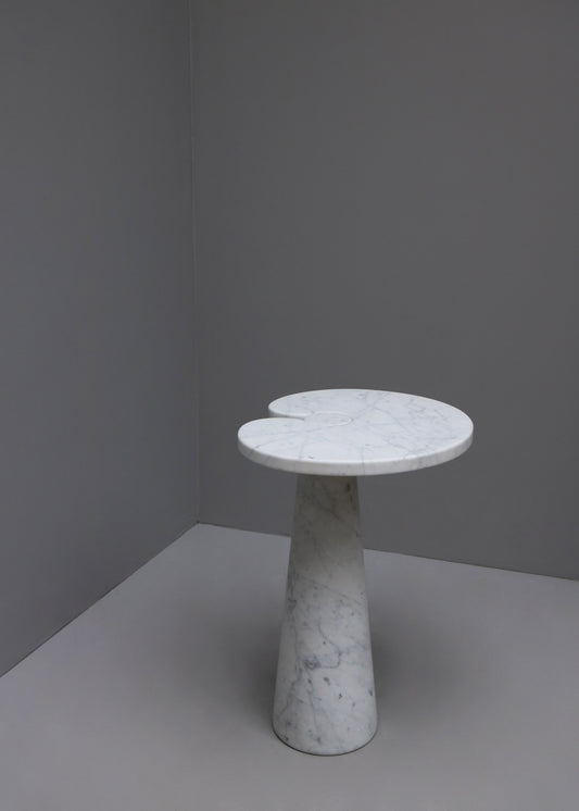 ‘EROS’ MARBLE SIDE TABLE BY ANGELO MANGIAROTTI