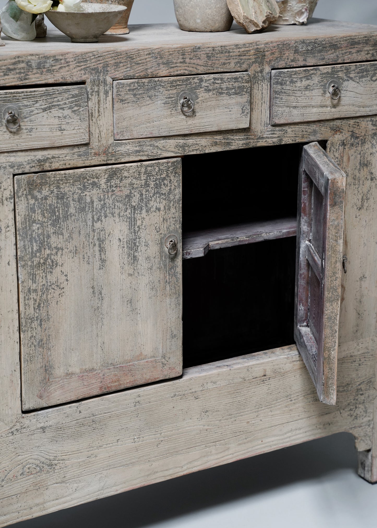 ANTIQUE ASIAN CONSOLE CABINET #2