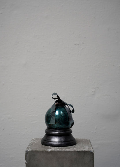 Enameled Bauble Peacock - Small