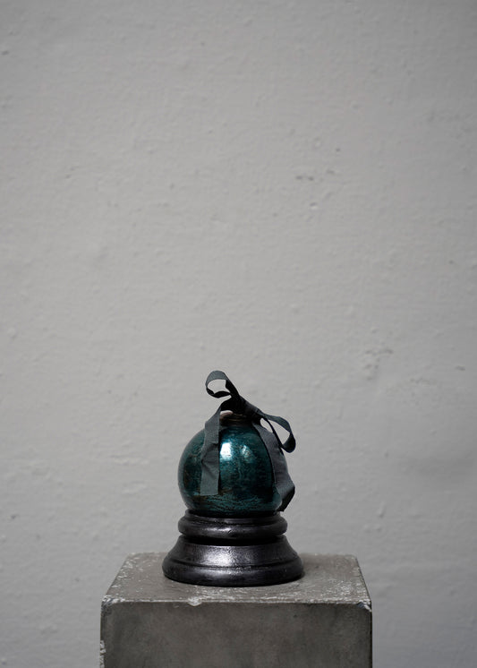 Enameled Bauble Peacock - Small