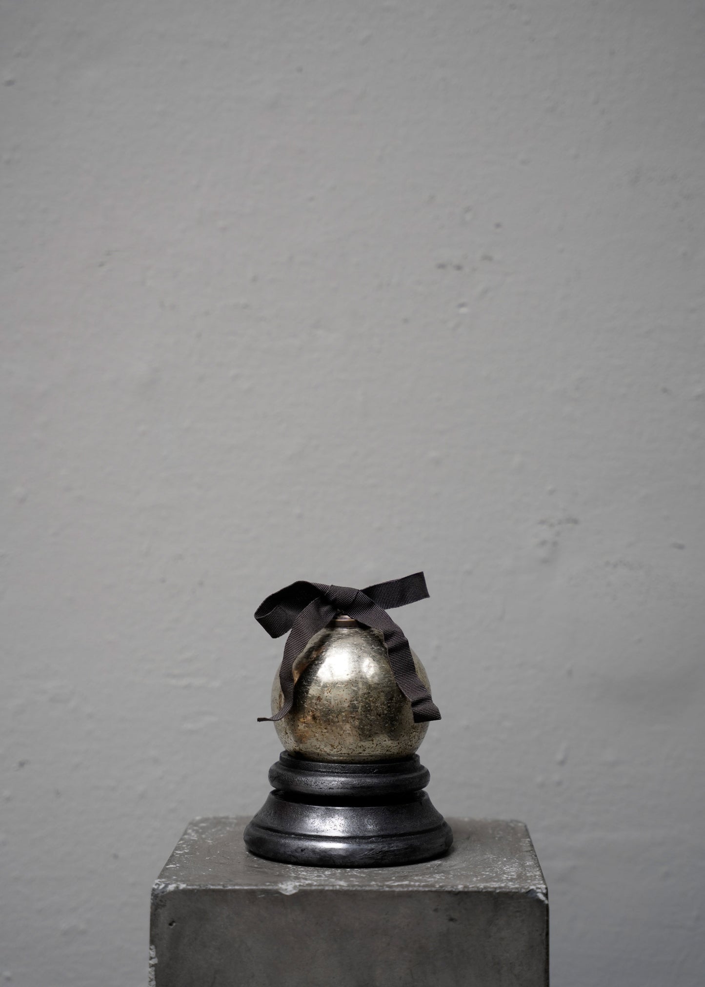 Enameled Bauble Silver - Small