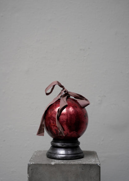 Enameled Bauble Red - Medium