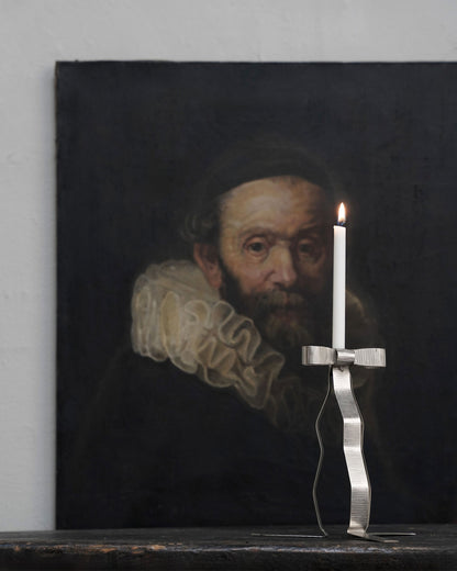 Kerzenhalter mit Schleife