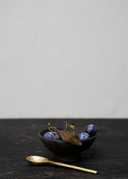 Narrow Spoons in Brass