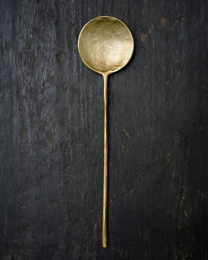 Large Spoon in Brass