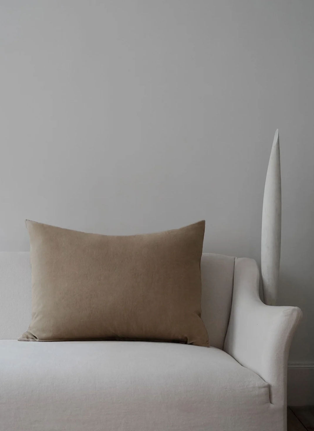Heavy Linen Cushion Cover Large- Canapa