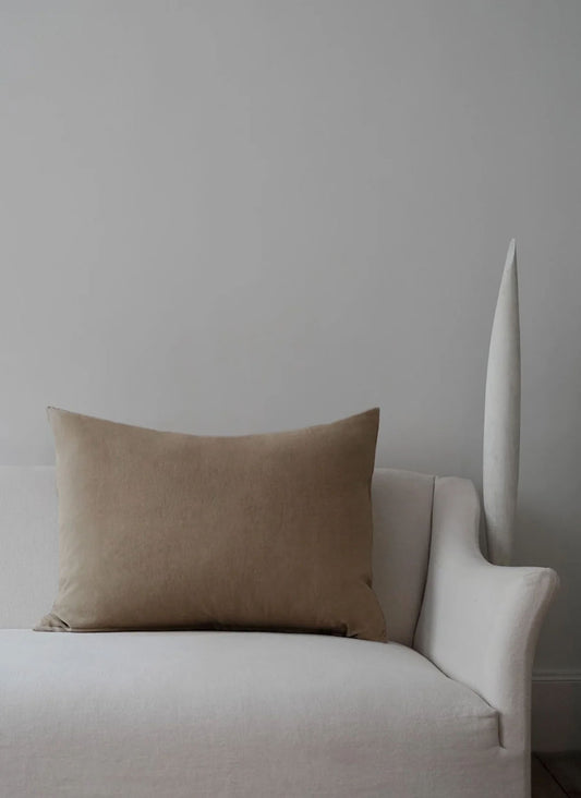 HEAVY LINEN CUSHION COVER LARGE - Canapa