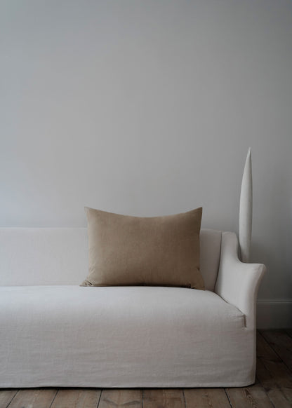 HEAVY LINEN CUSHION COVER LARGE - Canapa