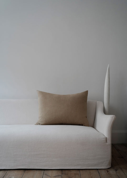 HEAVY LINEN CUSHION COVER LARGE - Canapa