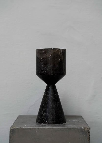 "CHALICE VASE BLACK" BY RICK OWENS FURNITURE