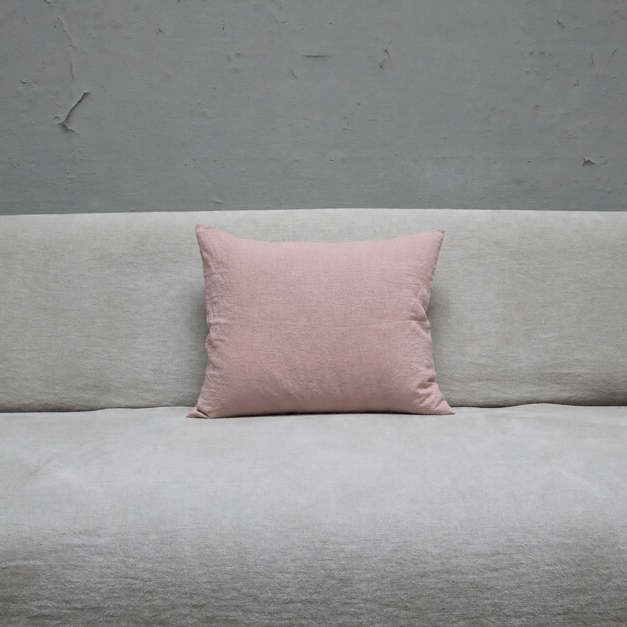 Linen Cushion Cover - Verbena