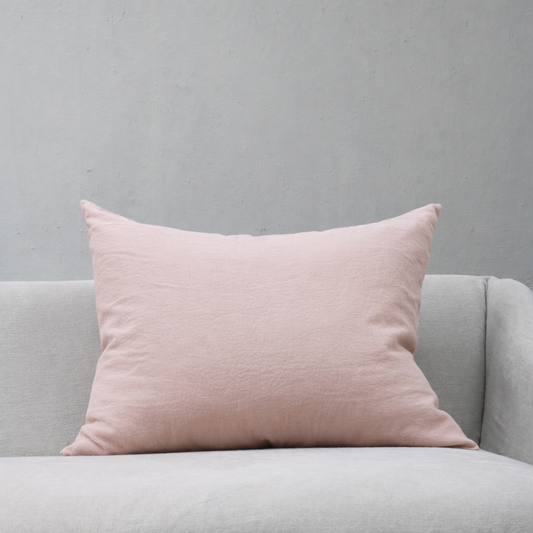 Linen Cushion Cover Large - Verbena