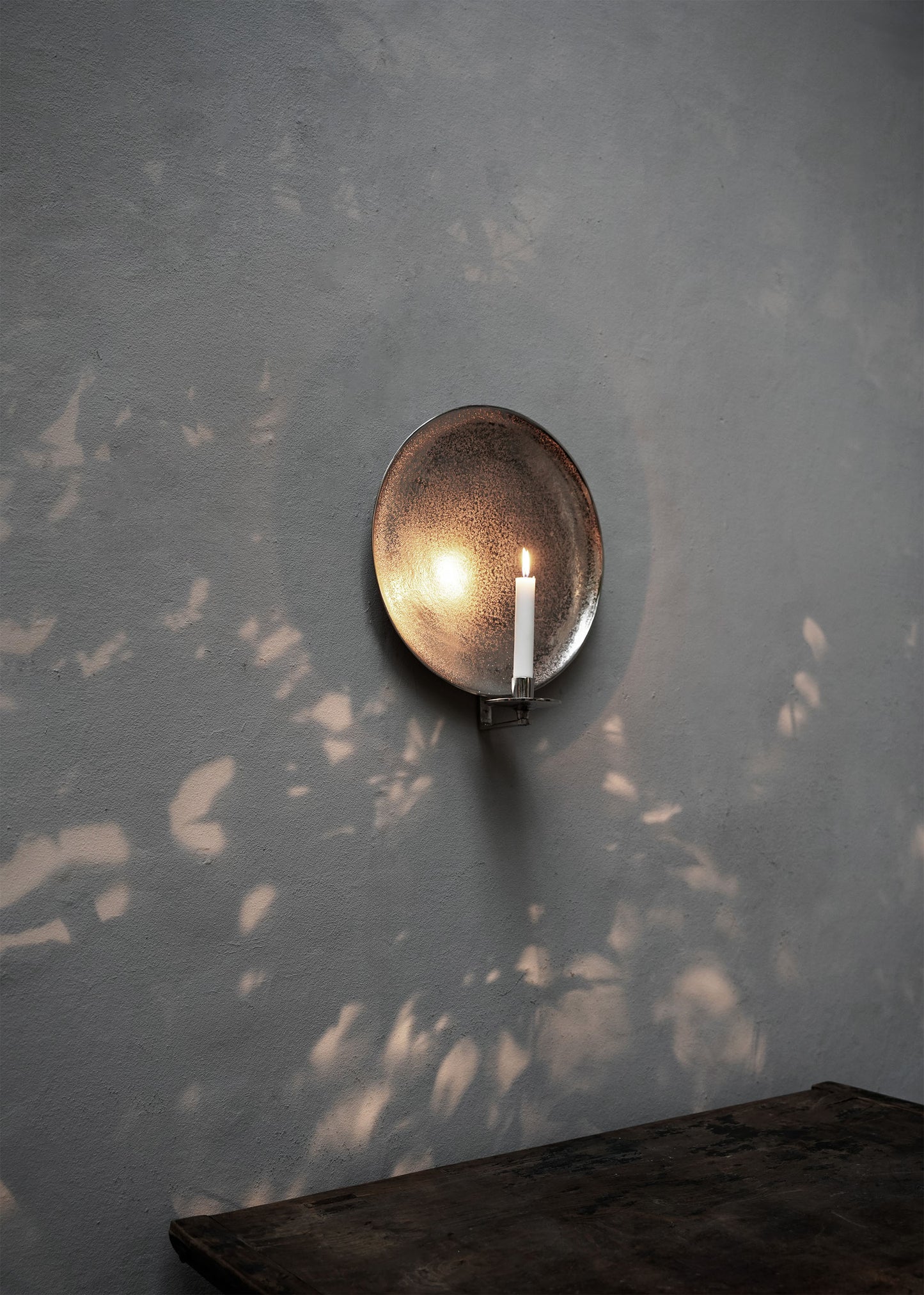 Circular Wall Candle Holder Large