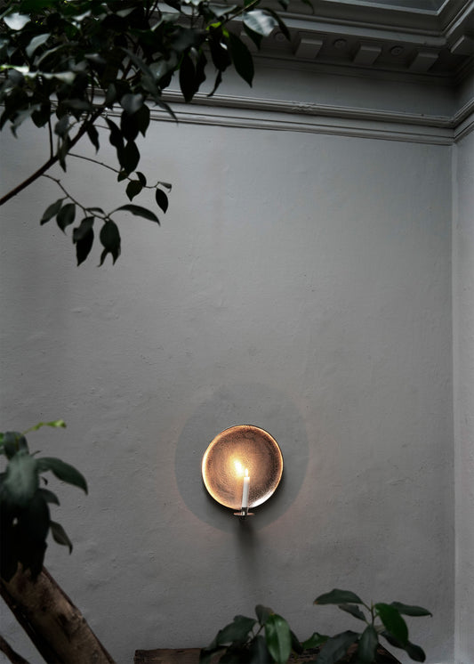 Circular Wall Candle Holder Large