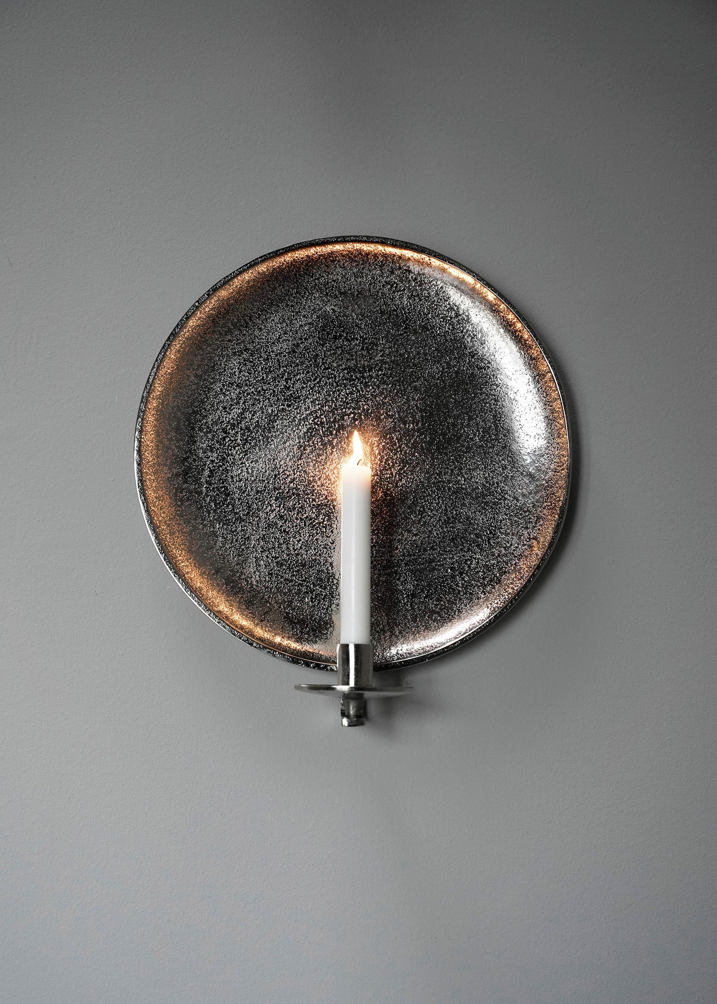 Circular Wall Candle Holder Large