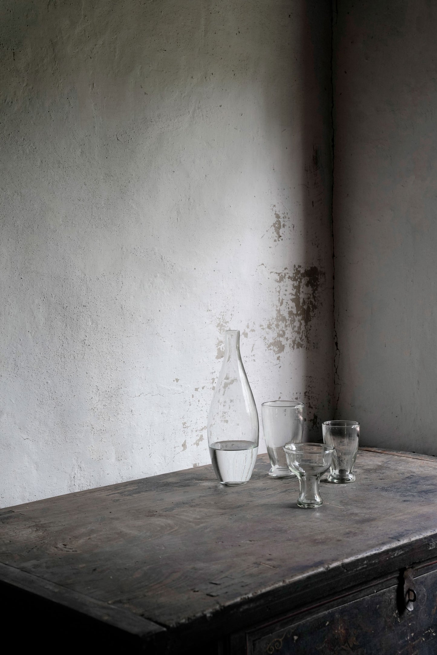 "Clear Glassware Bottle" by Oliver Gustav