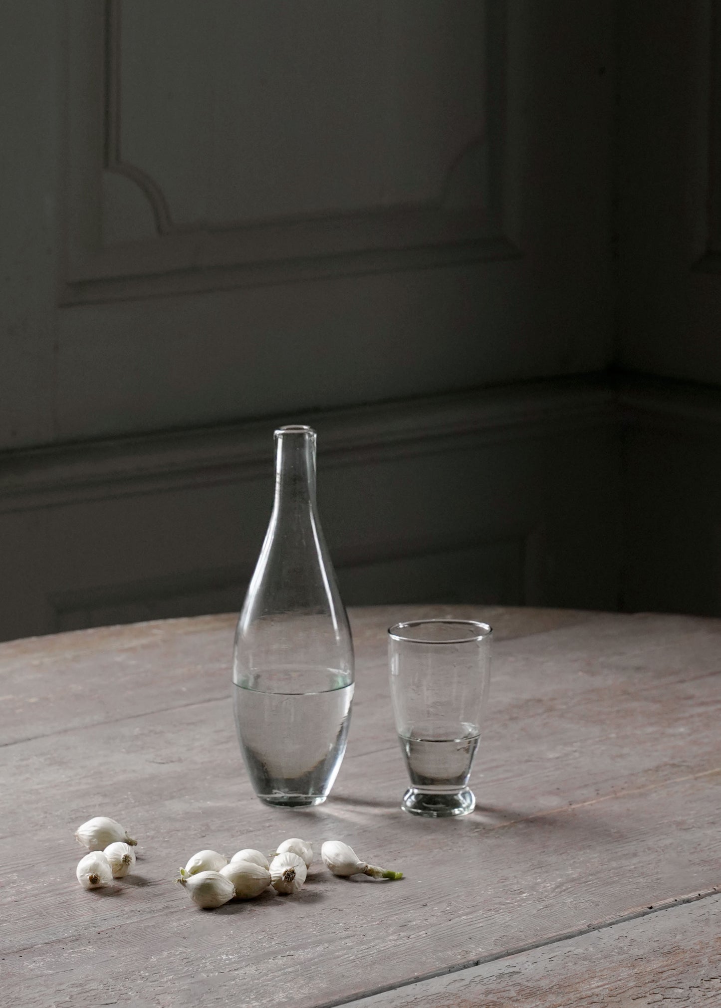 "Clear Glassware Bottle" by Oliver Gustav