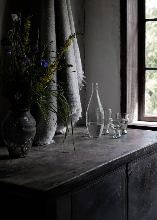 "Clear Glassware Bottle" by Oliver Gustav