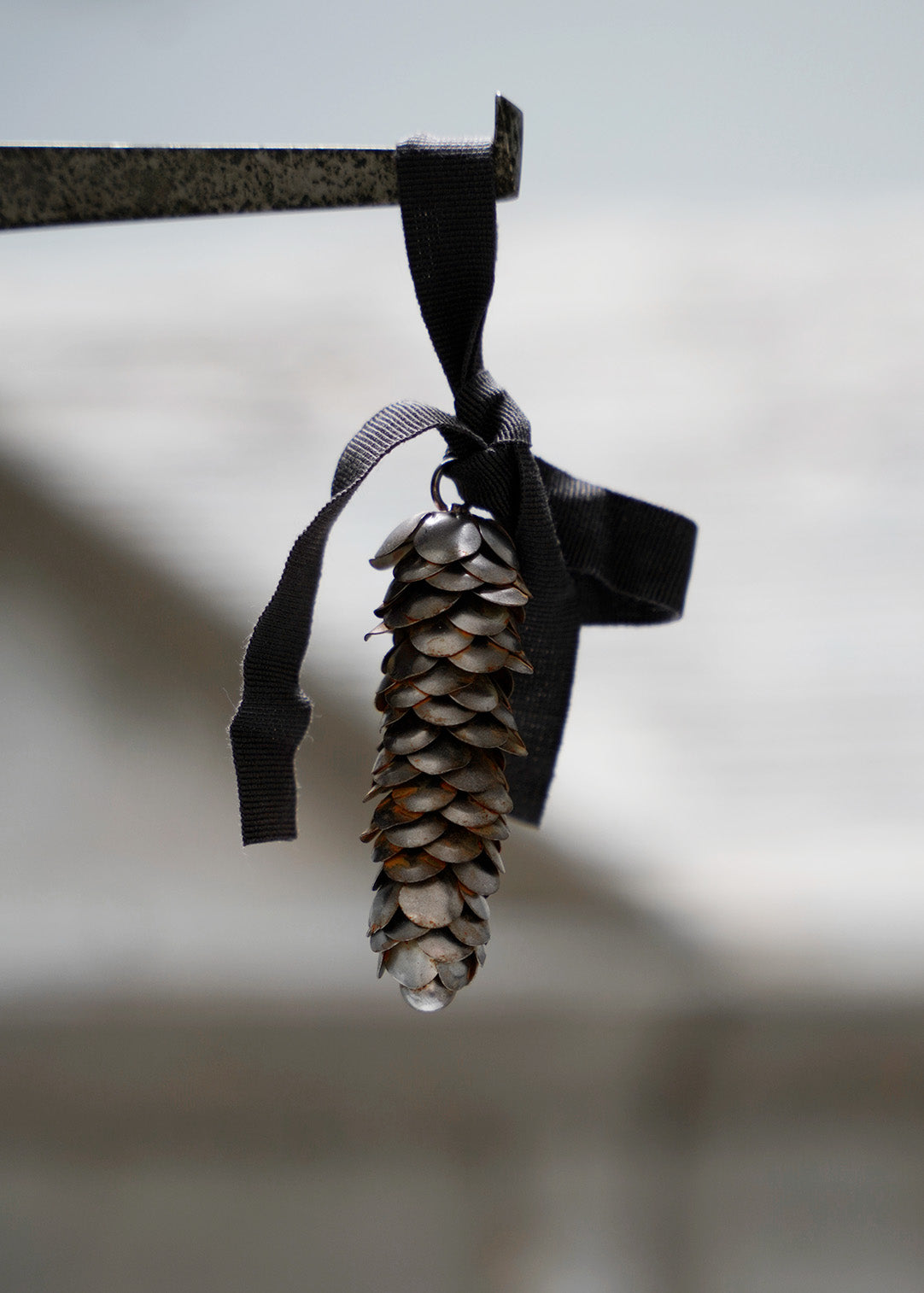 Metal Pinecone - Silver