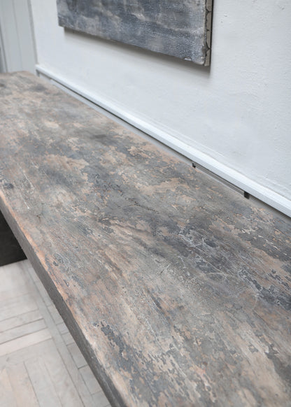 CONSOLE TABLE W. STONE LEGS - Currently on hold