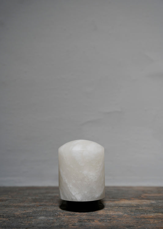 "Coprin Alabaster Lamp #2" by Michaël Verheyden