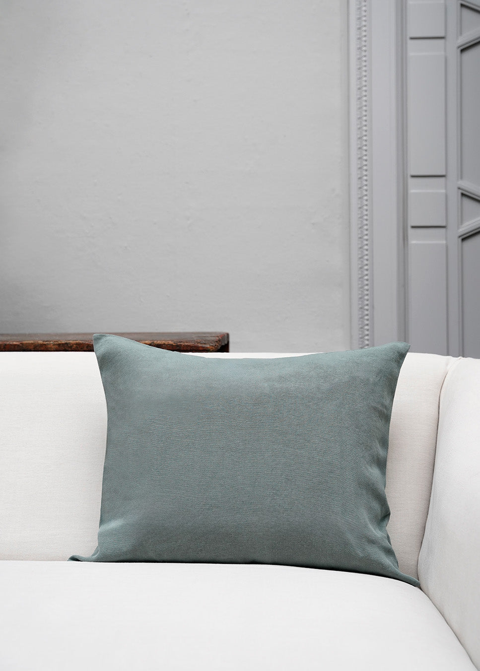 Heavy Linen Cushion - Crab