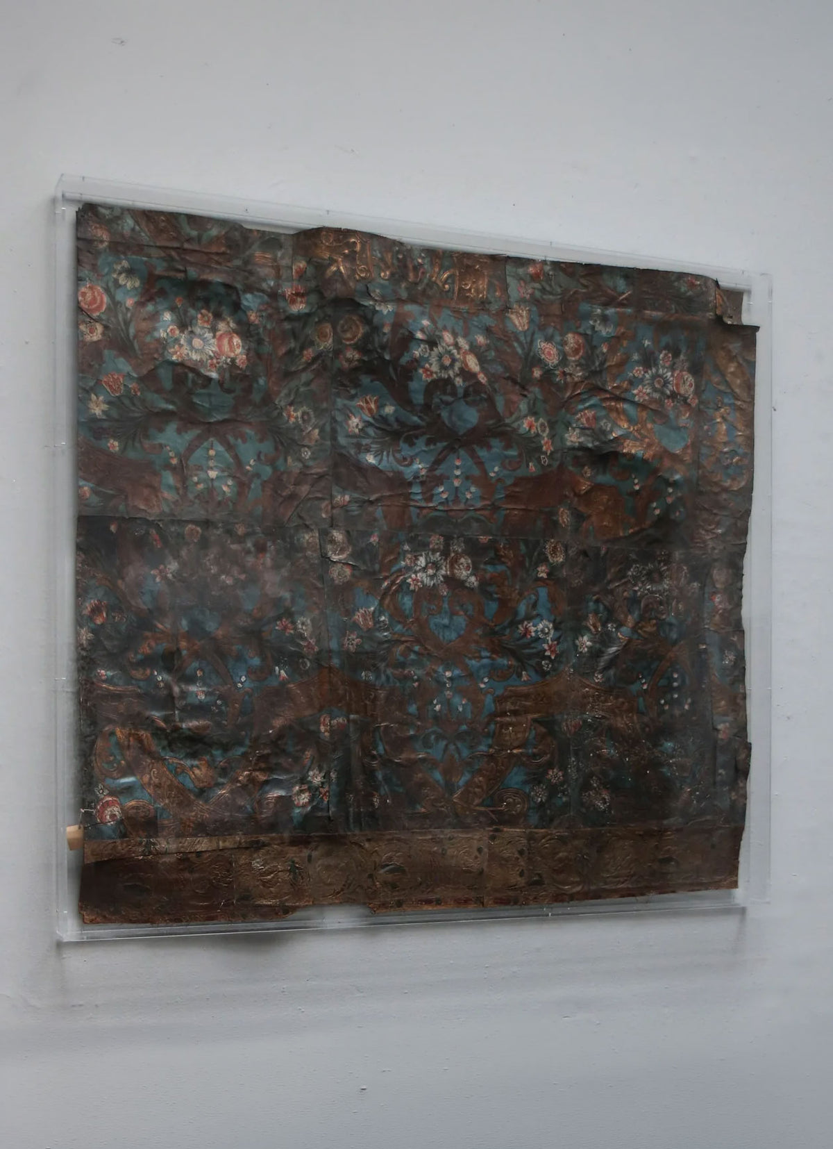 Antique Dutch Leather Wallpaper