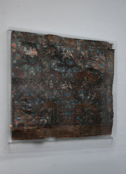 Antique Dutch Leather Wallpaper