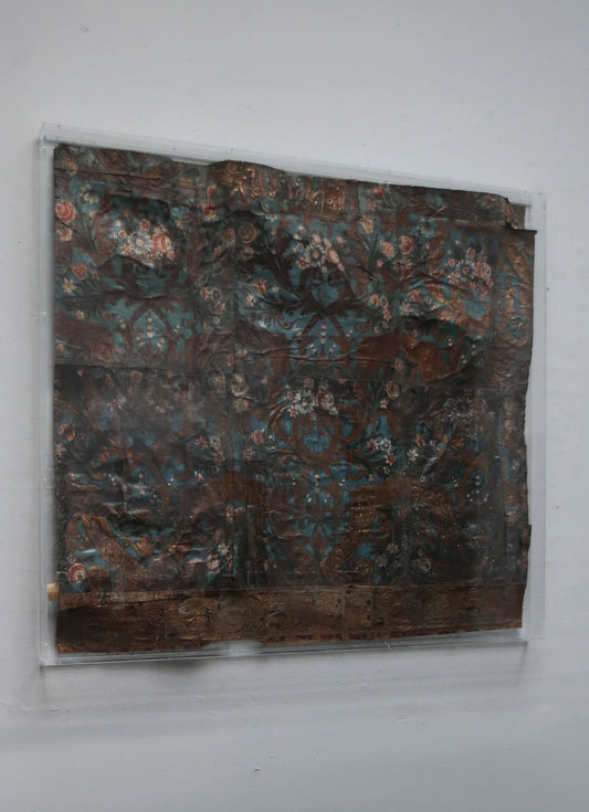 Antique Dutch Leather Wallpaper