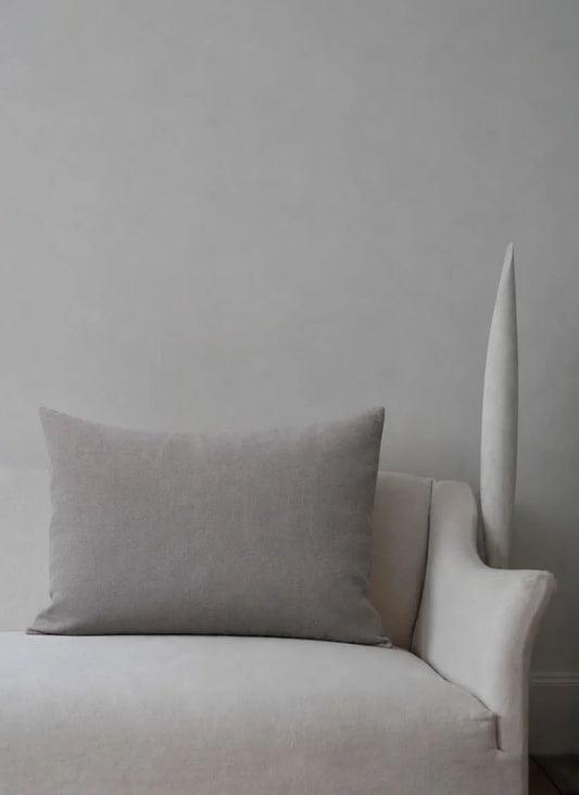 HEAVY LINEN CUSHION COVER LARGE - Fumo