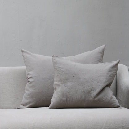 LINEN CUSHION COVER LARGE - FUMO