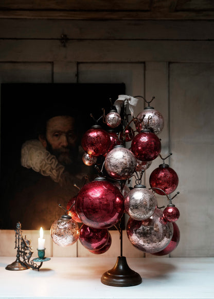 Enameled Bauble Red - Large