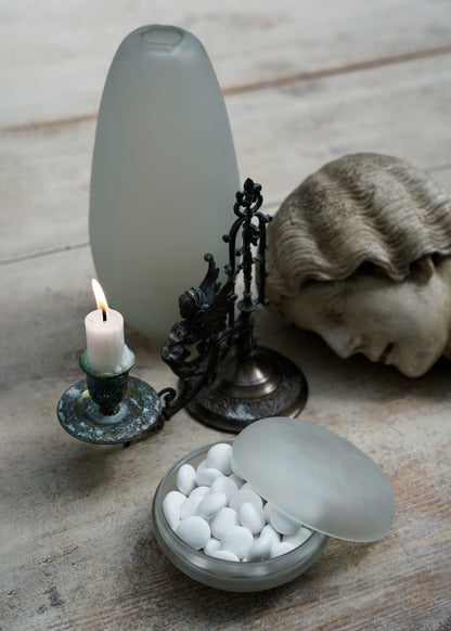 "MATTE JAR WITH LID" BY OLIVER GUSTAV