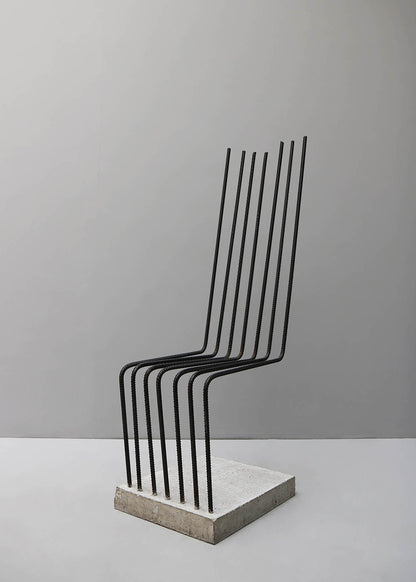 ‘SOLID’ WIRE CHAIR BY HEINZ H. LANDES