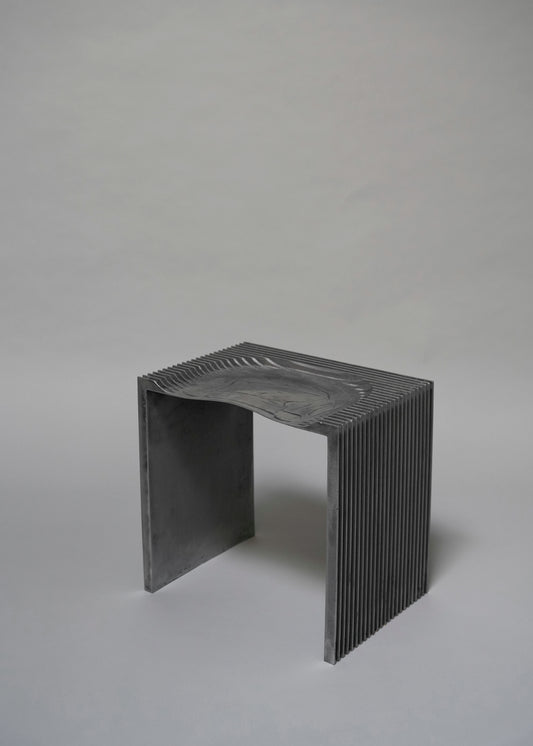 "Sandcasted Stool No1" by Jan Janssen