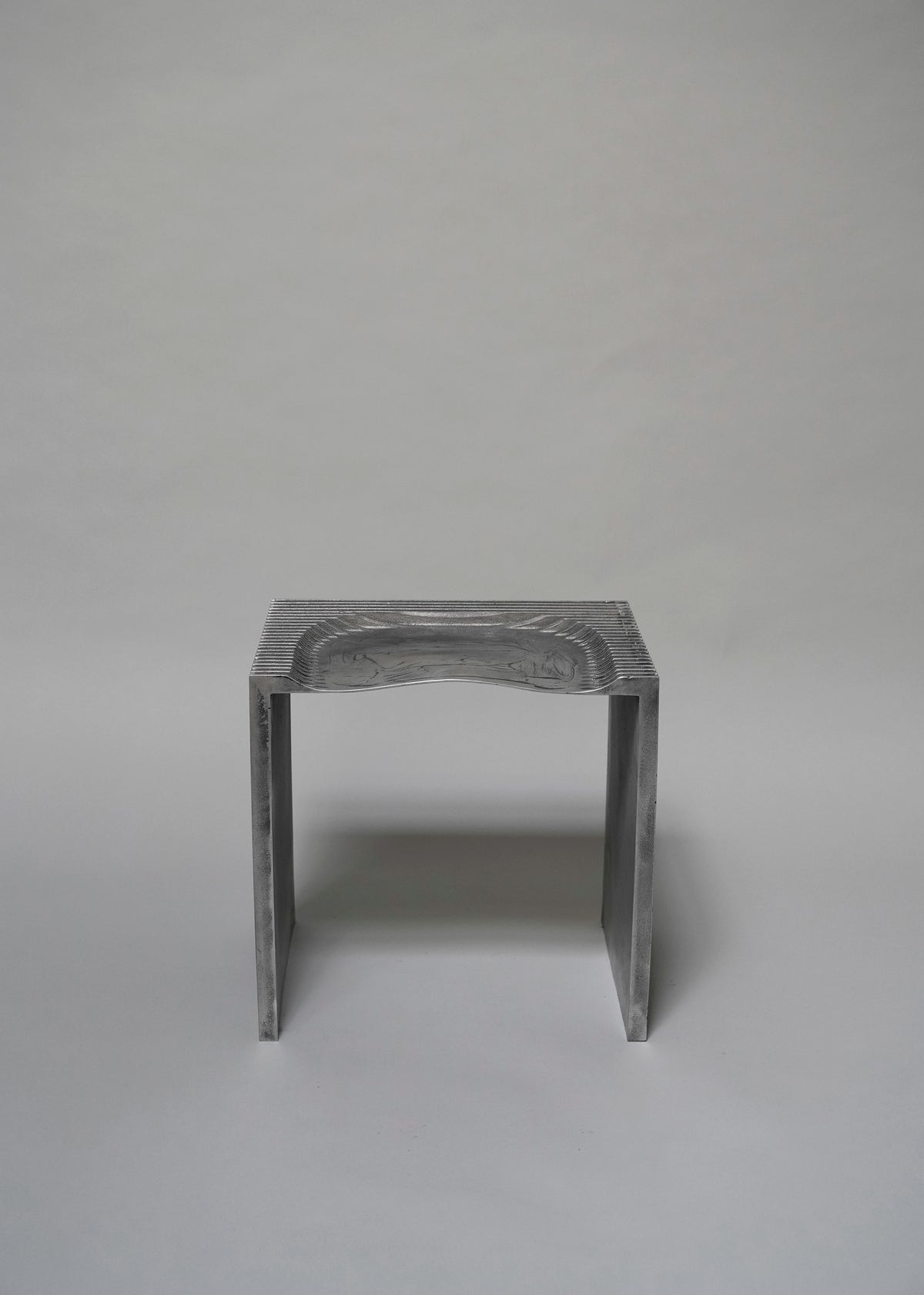 "Sandcasted Stool No1" by Jan Janssen