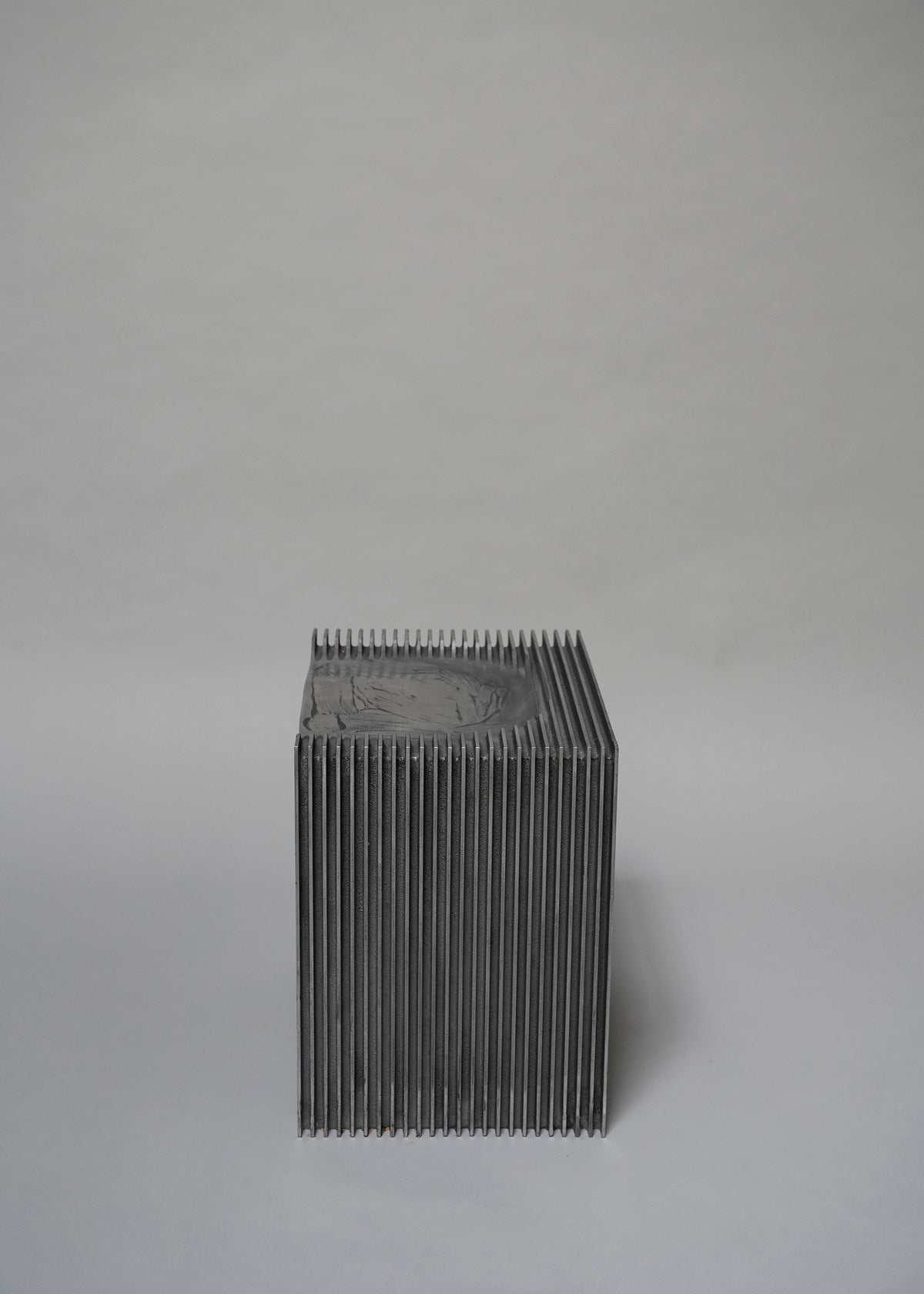 "Sandcasted Stool No1" by Jan Janssen