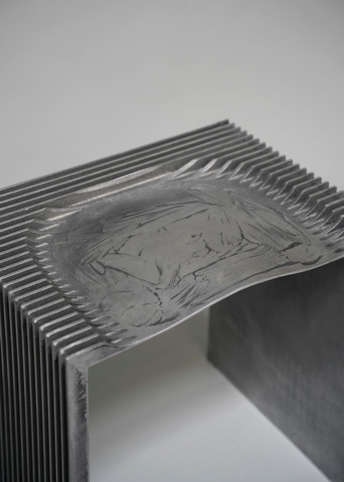 "Sandcasted Stool No1" by Jan Janssen